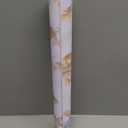 REDAMANCY White Golden Yellow Damask Vintage Peel and Stick Wallpaper Stick on Contact Paper Vintage Wall Paper Easy Peel Off for nightstand Drawer Cabinet Renter