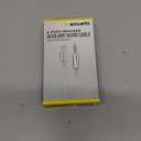 Acoustix (6-Ft) 3.5mm to 8-Pin Braided Auxiliary Cable - White