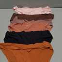 Womens Underwear Seamless Bikini No Show Panties Soft Comfortable Stretchy Invisibles Briefs Low Rise Hipster 6 Pack, M