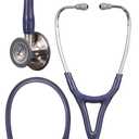 3M Littmann Cardiology IV Diagnostic Stethoscope, 6187C, More Than 2X as Loud, Weighs Less, 27" Midnight Blue Satin-Finish Tube for Added Comfort, Flexibility and Cleanability
