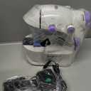 Magicfly Mini Sewing Machine with Extension Table, Dual Speed Portable Sewing Machine for Beginners with Light, Sewing Kit for Household Use, White