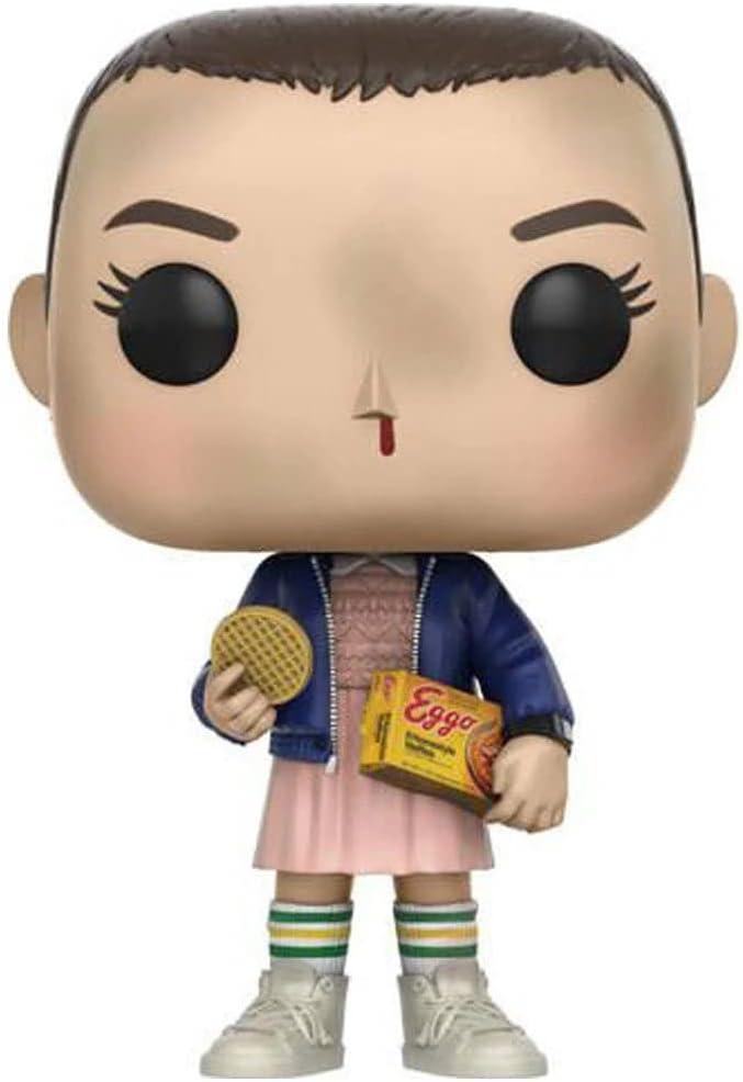 POP Eleven with Eggos: Funko x Stranger Things Vinyl Figure with Free Protector!