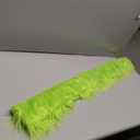 Fluorescent Green 2x60Inch Faux Fur Shaggy Plush Faux Fur, Fabric Precut Strips Fluffy Fuzzy Faux Fur, Craft Beard Hair, Beard Miniature Dolls Rugs Mats Gift, Winter Halloween Christmas Costume Decor