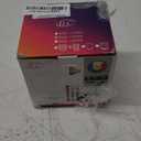 ILC E12 LED Light Bulbs (40w Equivalent) 5W, Color Changing RGB, 5700K Daylight White, Small Base Candelabra Round Light Bulb, A15 Candle Base, 12 Colors 2 Modes Timing with Remote Control (4 Pack)