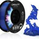 Creality PETG Filament 1.75mm Transparent Blue, 3D Printer Filament No-Tangling, Strong Bonding and Overhang Performance Dimensional Accuracy +/-0.02mm, 2.2lbs/Spool