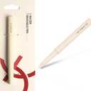 KEARING New White Water Erasable Marking Pen for Fabric, Smooth Touch Disappearing Ink Marker, Fabric Embroidery Pen, Water Soluble Tool for Quilting, Sewing, DIY Crafts