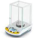 CGOLDENWALL 0.001g Analytical Balance Electronic Lab Scale 1mg Precision Analytical Scale Jewelry Scale Digital Scale High Precision Laboratory Scale for Laboratory Pharmacy School (300g, 0.001g)