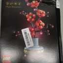 LEGO Botanicals Plum Blossom Building Sets for Adults - Artificial Flower for Dinner Table Centerpiece, Living Room Home Decor, Ages 18+ - DIY Craft Kits - Gift for Birthdays - 10369, Factory Sealed