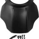 Motorcycle lights Grill Cover For Rebel CMX300 CMX500 300 500 Motorcycle Front Headlight Fairing Covers Windshiled Cover Parts Head Light Lampshade, Matte Black