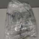 50-Pack 20ml(1oz) Syringes Without Needle - Plastic Measuring Syringes for Liquid, Scientific Labs, Pet Feeding, Refilling - Includes 3 Extra Caps