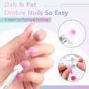 ABAC Pastel Shimmer Solid Gel Nail Polish,Ombre Gel Polish for Pat Painting,Spring&Summer Easter Hema-free 24 Colors Soak Off Gel Polish Kit w/Nail Art Brush for Salon and Nail Art DIY at Home