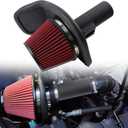 Cold Air Intake Fit for 2011-2015 Chevrolet Cruze with 1.4L Turbo Engine (Fits Manual & Automatic Transmission), Heat-Resistant Aluminum Pipe, High-Flow Filter