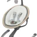 Maxi-Cosi Cassia Baby Swings for Infants: Smart Portable Baby Swing with Music, Lightweight & Foldable Baby Swing, 360 Rotation Infant Swing, Classic Green