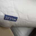 MIULEE Throw Pillows Inserts, Pack of 2 20x20 Inch 100% Virgin Fiber Filling Bed Couch Pillows