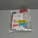 Winlyn 24 Sets Heart Suncatchers Ornaments Decorations DIY Window Paint Art Stickers Craft Kit Heart Sun Catchers for Kids Valentine's Day Pirate-Themed Birthday Activities Art Project Party Favors