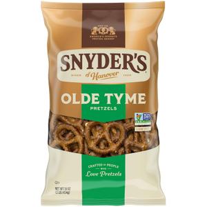Snyder's of Hanover Old Tyme Pretzels, 16 Oz Bag (EXP 10/03/26)