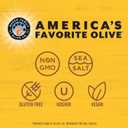 Pearls Extra-Large Ripe Pitted Olives, Pack of 12, 6 oz Cans