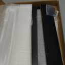 5 Tier Greeting Card Display Stand Black Bamboo and Acrylic Sticker Display Stand Trading Card Holder Retail Photos Shelf for Vendors Craft Collection & Show