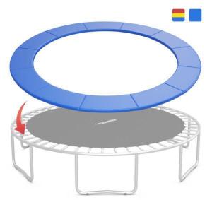 Total Tactic TW10078NY 14 ft. Waterproof & Tear-Resistant Universal Trampoline Safety Pad Spring Cover, Navy