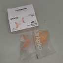 Garkoko Baby Pacifiers 06 Months, Lightweight and Breathable, OnePiece Design, BPAFree Silicone Pacifier for Babies (2pcs)