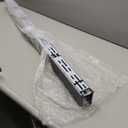 Black Channel Drain 2" Wide x 3' 3-5/8" Long,Outdoor Pool Deck Drain Channel 304 Stainless Steel with Coupling,Pool Drain for Concrete/Paver/Patios/Walkways