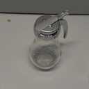 OCS Parts Syrup Dispenser with Lid and Dispensing Thumb Lever | Commercial Grade Liquid Dispensers for Home and Commercial Kitchens (6 Ounces)