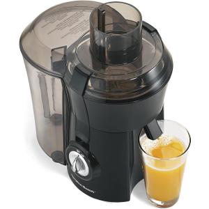 Hamilton Beach 67601 Big Mouth Juice Extractor, Black (Discontinued)