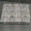 30 Pcs 2.36 Inch White Snowball Ornament, Christmas White Sparkly Ball Ornament, Christmas Tree Ball Decorations for Winter Theme Valentines Party, Holiday, Wreath