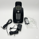VTech Cordless Phone with DECT 6.0, FullDuplex Speakerphone, Lighted Display, Backlit Keypad, Caller ID/Call Waiting, Volume Control, Hearing Aid Compatible, Wall Mount | VG13111 (Black)