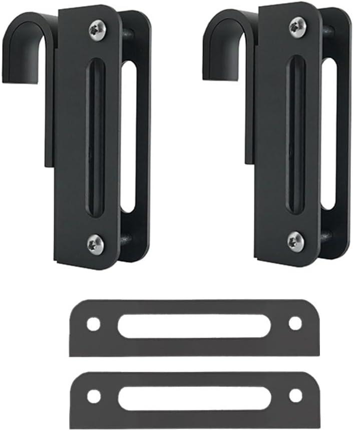 Telescope Hooks for Sliding Library Ladder,2 Packs,Fit Thickness 1-1/4 Ladder