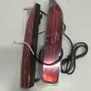 Clidr LED Rear Bumper Light for Honda CRV CR-V 2007 2008 2009 DRL Bumper Tail Brake Light Lamp