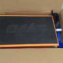 Orion Motor Tech Motorcycle Lift, 1100lb Scissor Lift Jack with Wide Deck T Handle 3/8" Socket, Motorcycle Center Stand with Chain Brush, Crank Hoist Stand for ATV Dirt Bike Cruiser, Orange