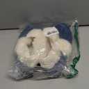 Evshine Women's Fuzzy Memory Foam Slippers, Closed Back Knit Bedroom Slippers, Slip-On Warm House Shoes for Indoor & Outdoor Comfort, Navy, 38- 39