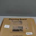 Acrylic Magnetic Dry Erase Board for Fridge, 2-Pack Monthly & Weekly Calendar Planner Note Blackboard Set for Refrigerator/Wall/Glass/Kitchen, 7 Colors Markers (16"x12")