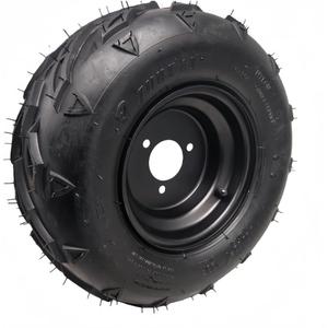 7" Right Wheel Rim Tire Assembly for TaoTao 50cc 90cc 110cc 125cc ATVs & Go Karts Includes 16x8-7 Tire 70mm Bolt Rim