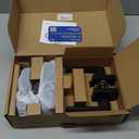 Veise VE027-L Built-in WiFi Smart Lock with Handles, Fingerprint keyless Entry Door Lock Set, App Remote & Voice Control, Electronic Deadbolt for Front Door, Touchscreen Keypad, Auto Lock, Matte Black