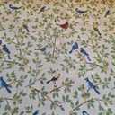 Fabric Dust-Proof Table Cloth Cover for Kitchen Dinner Picnic Table Cloth Home Decoration (Square, 55 x 55 Inch, Beige)