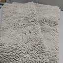 Bathroom Rugs 70x24,Super Absorbent Soft,Thick,Machine Washable Chenille Bath Mat,Non Slip Toilet Floor Rug,Bath Mats for Bathroom Floor, Home Decor Accessories,Grey