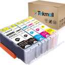 Compatible Ink Cartridge PGI-250XL, CLI-251XL, 250XL 251XL, Replacement for Canon Pixma MG5620 iX6820 MX922, MG5520, MG6620, MG5420, MG5422, MG5522, MG6420, MX722, iP7220, Pack of 5 