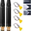Home High-Pressure Car Wash Water Gun with Booster Nozzle, Home High-Pressure Car Wash Water Gun with Booster Nozzle and Hose, for Watering Plants and Vegetables, and Car Washing (2PCS)