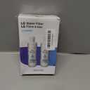LG LT1000P2 6-Month / 200 Gallon Refrigerator Replacement Water Filter, Reduces Chlorine, 2 Count (Pack of 1), White.
