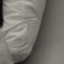 Andency White Twin Comforter Set (66x90Inch), 2 Pieces Cute Soft Pinch Pleat Bedding Comforters & Sets for Kids Girls, All Season Lightweight Fluffy Down Alternative Bed Set