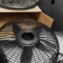 Lasko Pedestal Fan, Oscillating Fan for Bedroom with Adjustable Height and 3 Cooling Speeds, Portable, 18", Black, 1827