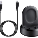 Charger for Samsung Galaxy Watch 1 42mm/46mm, Replacement Charging Dock Cradle for Galaxy SM-R800/R810/R815 Smart Watch (Black)