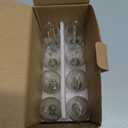 E ENERGETIC LIGHTING LED B10 Candelabra Light Bulbs 60W Equivalent, Soft White 2700K, 500 Lumen, E12 Base, Chandelier LED Edison Bulbs, Dimmable, 8 Pack