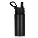Volhoply  Insulated Water Bottle with Straw, Stainless Steel Cold Water Bottles for School,BPA-Free Metal Wide Mouth Cups with Handle Lid,Reusable Double Wall Vacuum Sport Flask 24oz