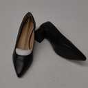 DREAM PAIRS Womens Chunky Low Block Heels Closed Toe Dress Pumps Shoes (6.5)