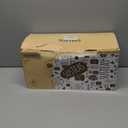 SUSTEAS Toaster 4 Slice Wide Slot, Stainless Steel Bread Bagel Toasters, Retro Long Slot Tostadora for Defrost, Reheat, Removable Crumb Tray, 1500W, 6 Browning Settings, Beige (Cream)