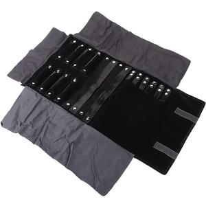 Multi Functional Jewelry Storage Bag, Jewelry Organizer Holder for Earrings Necklace Bracelet, Soft Flannel Pouch with Large Capacity for Travel and Home Use