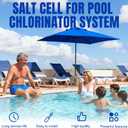 T-5 Salt Cell for Pool Replacement Hayward Salt Cell T-5 Water Pool Chlorinator Generator, Salt Cell for Pool up to 20,000 Gallons, Easy to Install (20000 Gallon)